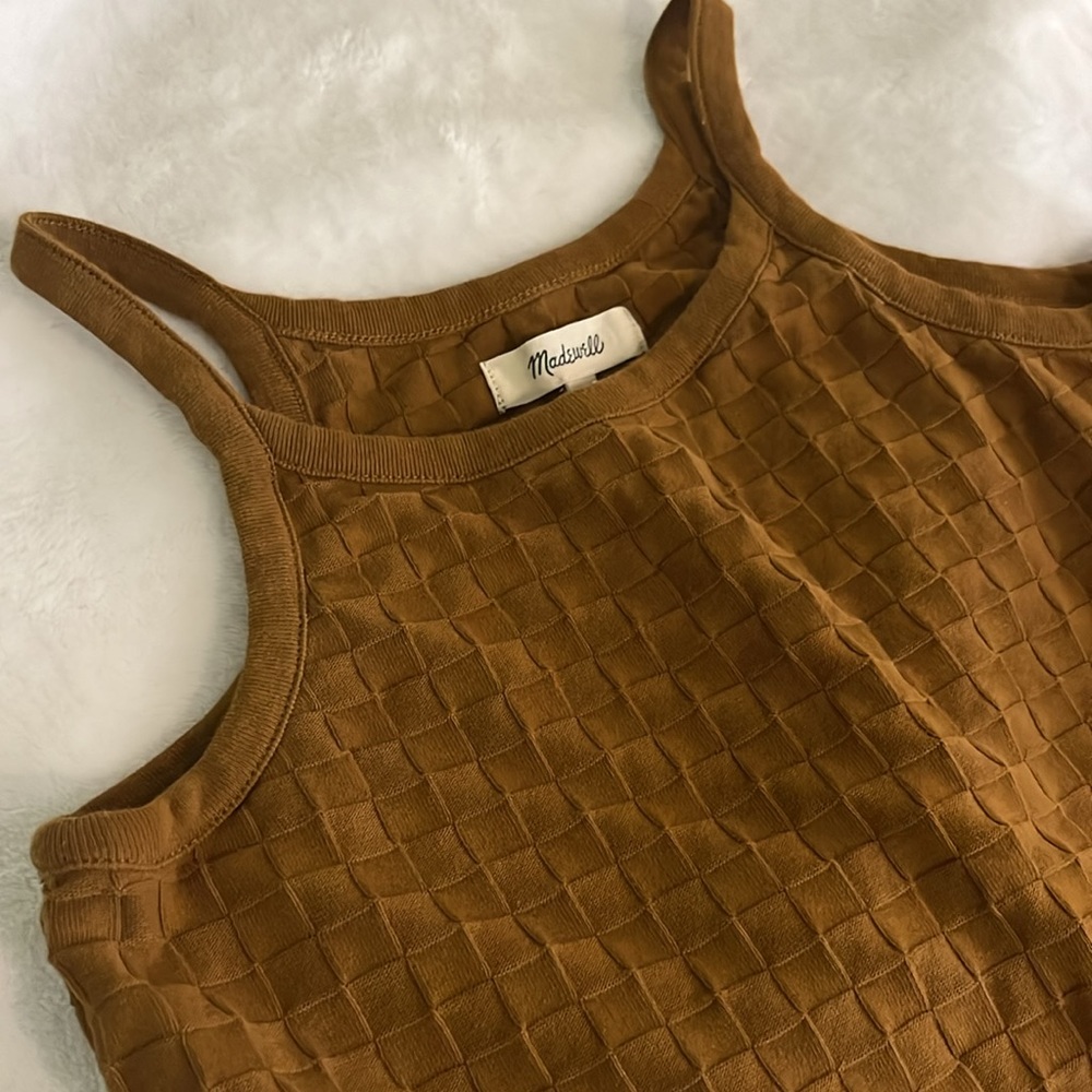 Madewell textures tank